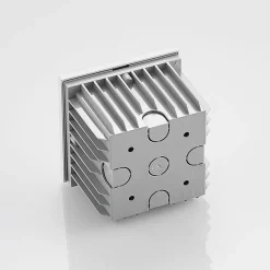 Arcchio innfelt vegglampe Zamo, G9, hvit, 12 cm, metall, IP65