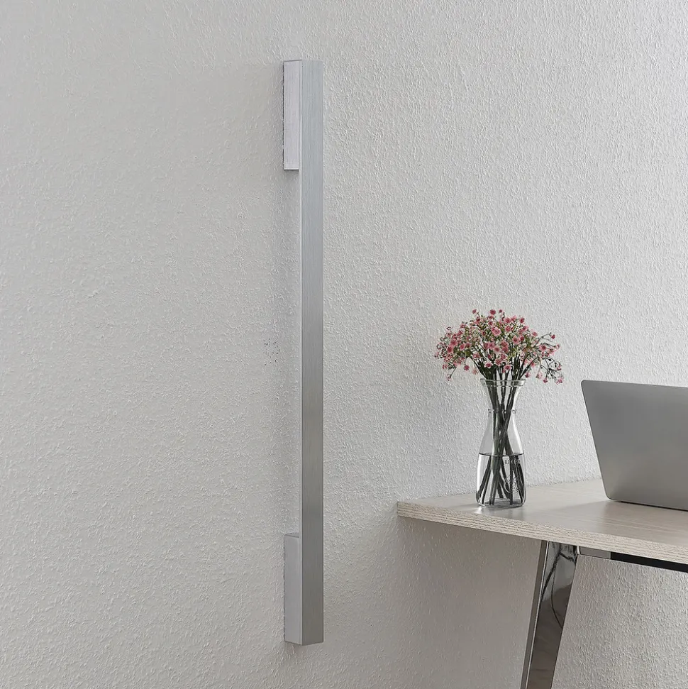 Arcchio Ivano LED-vegglampe, 91 cm, alu