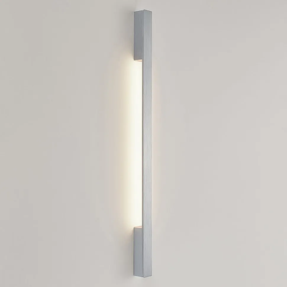 Arcchio Ivano LED-vegglampe, 91 cm, alu