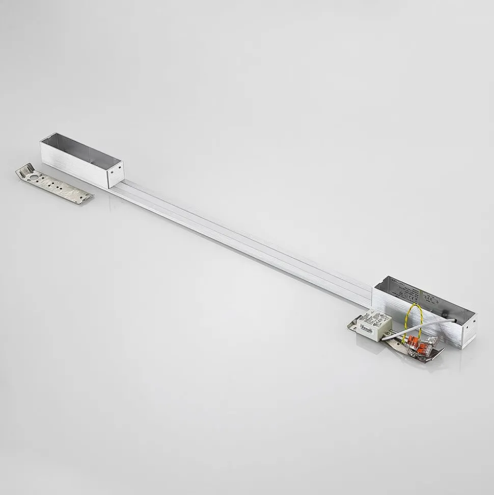 Arcchio Ivano LED-vegglampe, 91 cm, alu