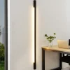 Arcchio Ivano LED-vegglampe, 170 cm, svart