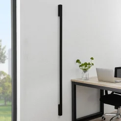 Arcchio Ivano LED-vegglampe, 170 cm, svart