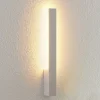 Arcchio Ivano LED-vegglampe, 42,5 cm, hvit