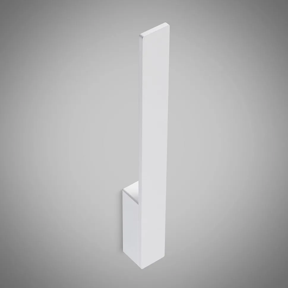 Arcchio Ivano LED-vegglampe, 42,5 cm, hvit