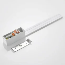 Arcchio Ivano LED-vegglampe, 42,5 cm, hvit
