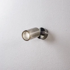 Arcchio Kalel utendørs vegglampe, 1 lyskilde, V4A bevegelig