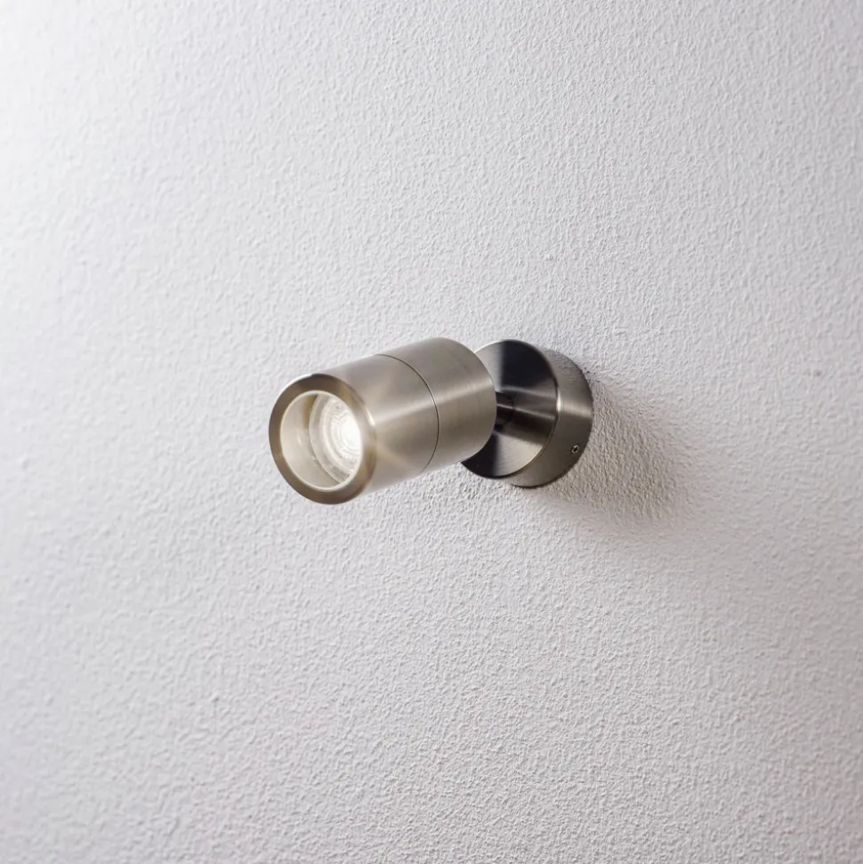 Arcchio Kalel utendørs vegglampe, 1 lyskilde, V4A bevegelig