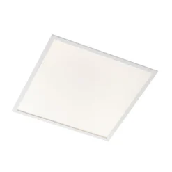 Arcchio LED innfelt panel Vinas, 62 cm, hvit, aluminium, CCT
