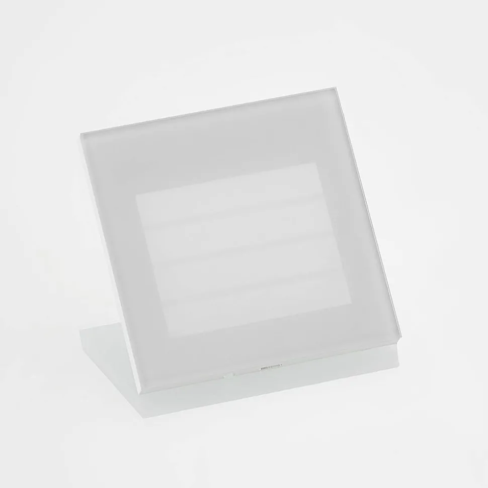 Arcchio LED innfelt vegglampe Zamo, lamell, hvit, metall, IP65