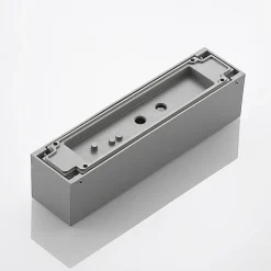 Arcchio LED utendørs vegglampe Lengo, CCT, 25 cm, 1-lys, grå