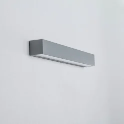 Arcchio LED utendørs vegglampe Lengo, CCT, 50 cm, 1-lys, grå