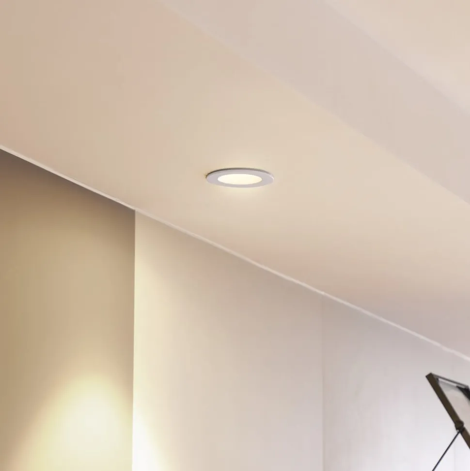 Arcchio LED-downlight Aryx, hvit, 2700K