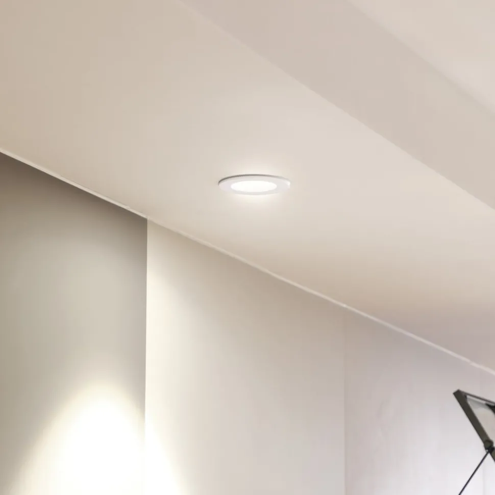 Arcchio LED-downlight Aryx, hvit, 4 000K