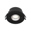 Arcchio LED-downlight Eliar rund svart CCT svingbar