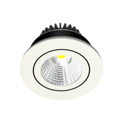 Arcchio LED-downlight Jyra, hvit, 3 000K