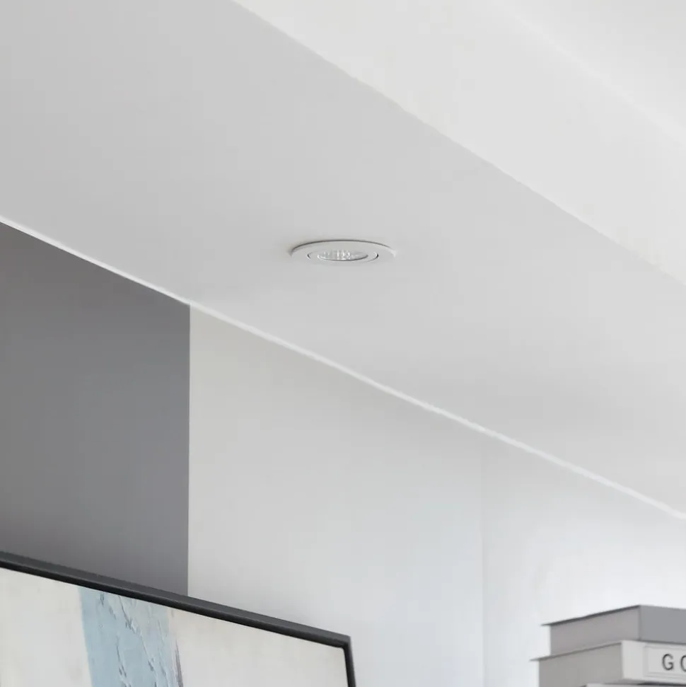 Arcchio LED-downlight Jyra, hvit, 3 000K