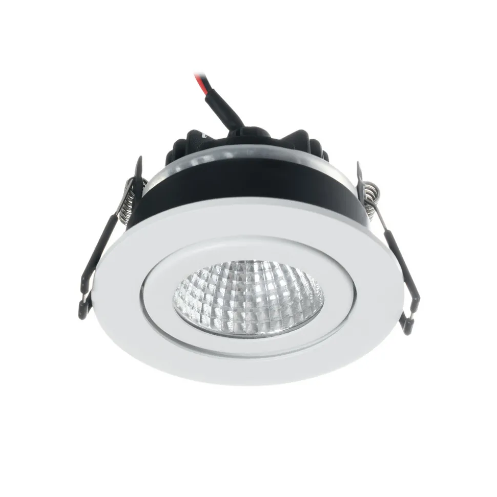 Arcchio LED-downlight Jyra, hvit, 3 000K