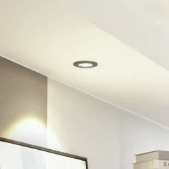 Arcchio LED-downlight Lirin, svart, 2700K