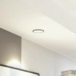 Arcchio LED-downlight Niria, svart, 3 000 K