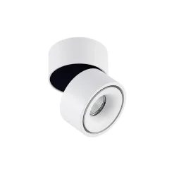 Arcchio LED-downlight Rotari, hvit, 1 lyskilde, 790lm