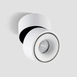 Arcchio LED-downlight Rotari, hvit, 1 lyskilde, 790lm