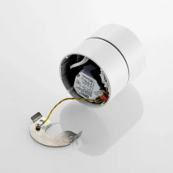 Arcchio LED-downlight Rotari, hvit, 1 lyskilde, 790lm