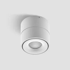 Arcchio LED-downlight Rotari, hvit, 1 lyskilde, 1560lm