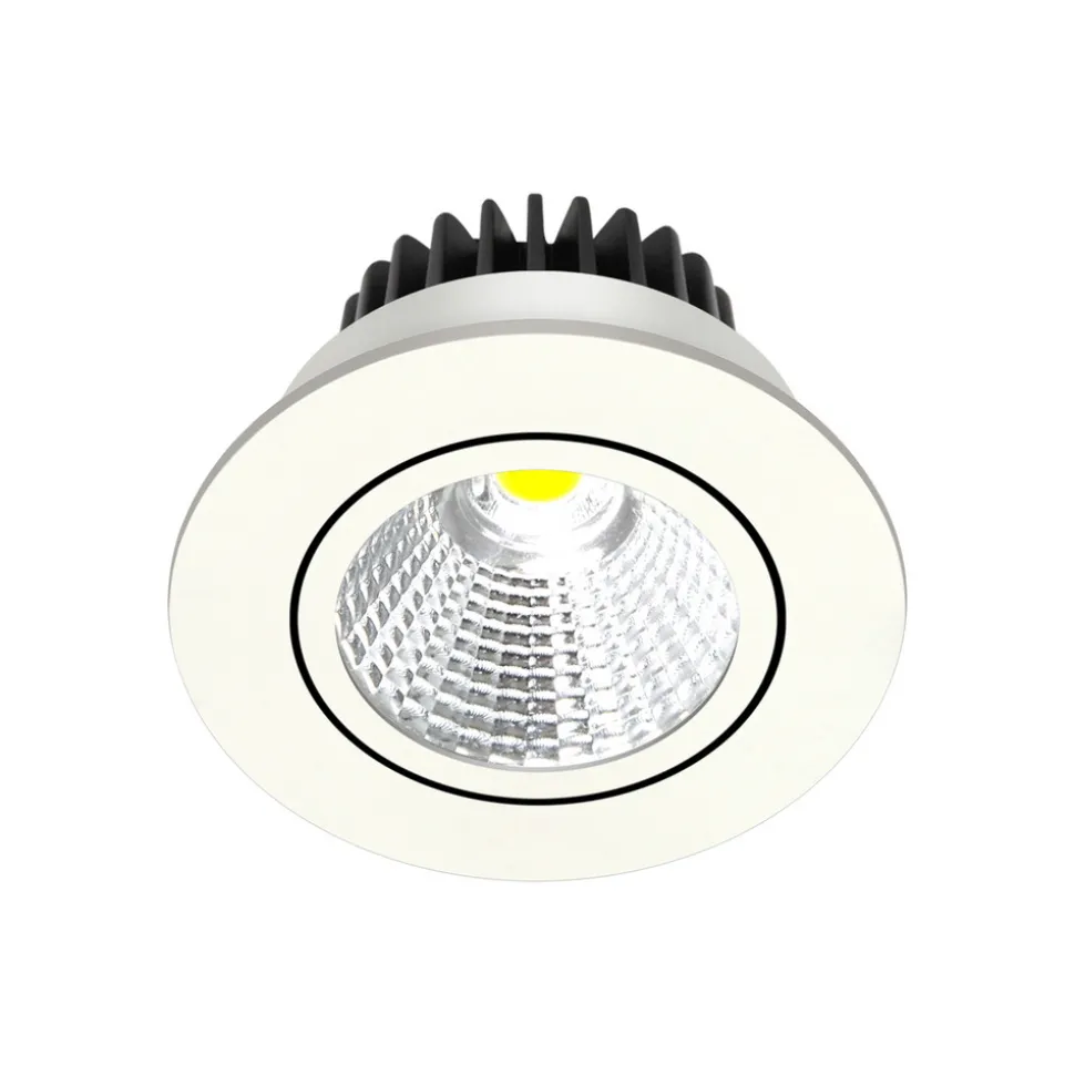 Arcchio LED-downlight Zarik, hvit, 2 700K