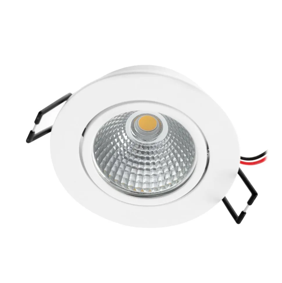 Arcchio LED-downlight Zarik, hvit, 2 700K