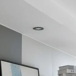 Arcchio LED-downlight Zarik svart, 3 000 K