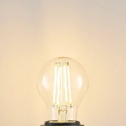 Arcchio LED-filamentpære, E27, 6,5 W, klar, 2 700 K