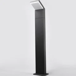 Arcchio LED-gatelampe Yolena, 100 cm, antrasitt, aluminium