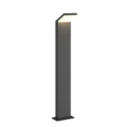 Arcchio LED-gatelampe Yolena, 100 cm, antrasitt, aluminium