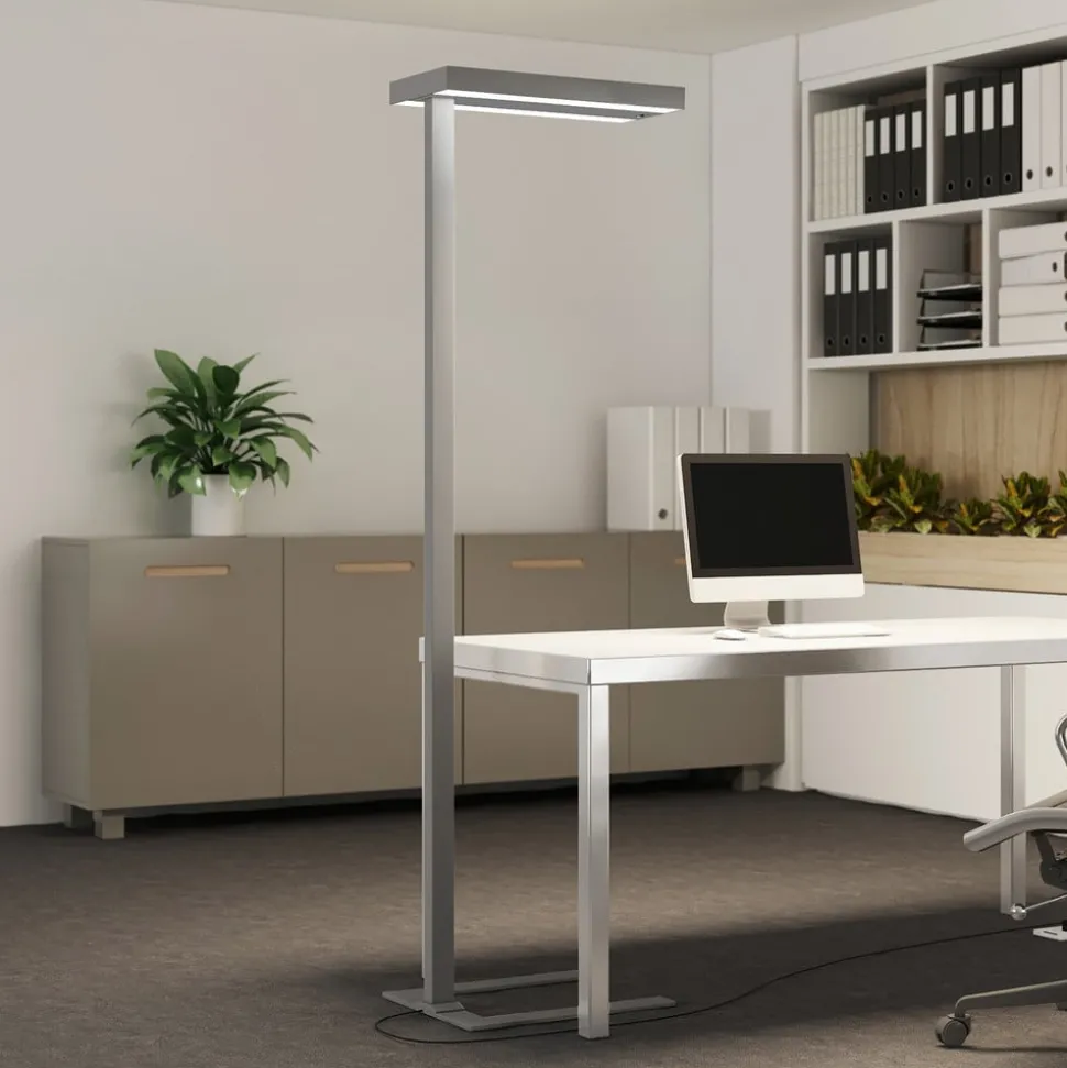 Arcchio LED-gulvlampe Logan Ultra, CCT, sensor, dimbar