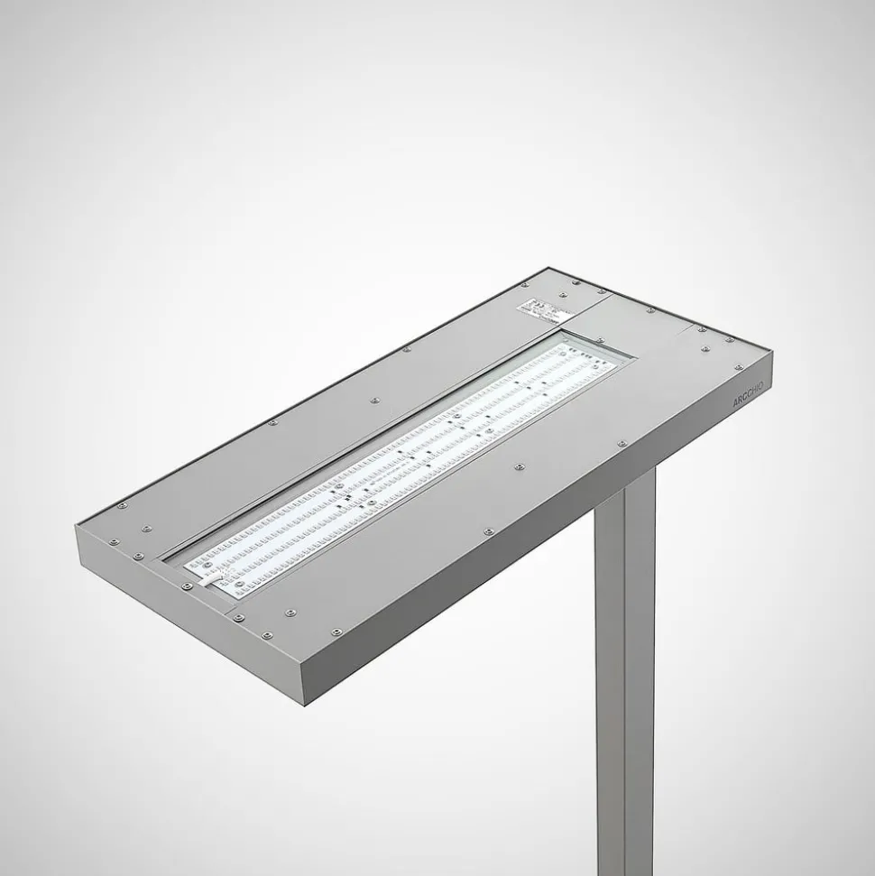 Arcchio LED-gulvlampe Logan Ultra, 4 000K, sensor, dimbar