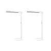 Arcchio LED-gulvlampe til kontor Susi, sett med 2, hvit, sensor