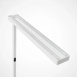 Arcchio LED-gulvlampe til kontor Susi, hvit, sensor, berøringsdimmer