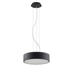 Arcchio LED-hengelampe Noabelle, svart, 40 cm, metall