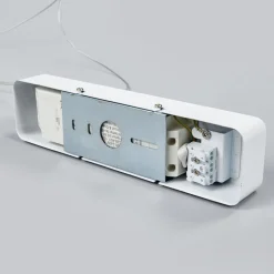 Arcchio LED-hengelampe til kontor Samu, opp/ned, dimbar, aluminium