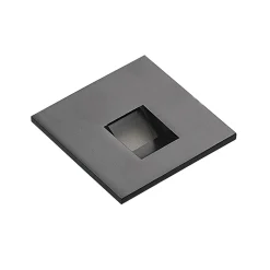 Arcchio LED-innbyggingslampe Vexi, 7,5 cm x 7,5 cm, svart, CCT