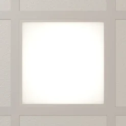 Arcchio LED-innsatspanel Vinas, 4000 K, 36 W, 62 cm x 62 cm