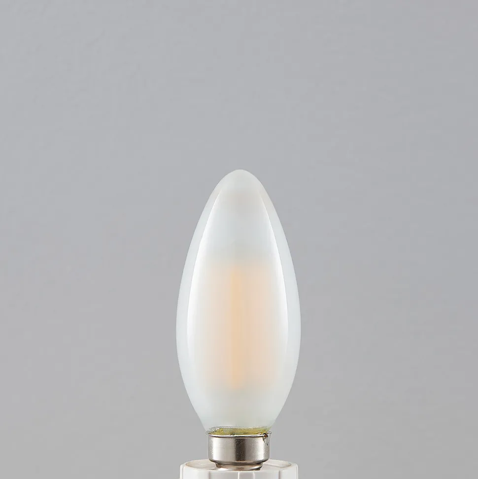 Arcchio LED-mignonpære E14, 4 W, 2700 K, dimbar, sett med 3 stk