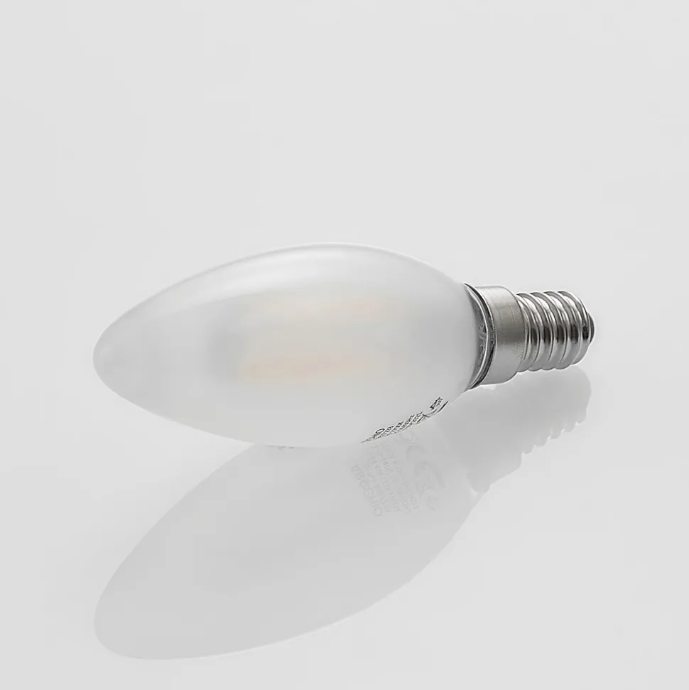 Arcchio LED-mignonpære E14, 4 W, 2700 K, dimbar, sett med 2 stk