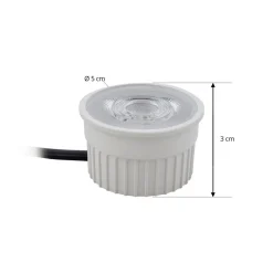 Arcchio LED-modul, GU10, 4,9W, 380lm, hvit, 2700K, dimbar