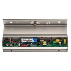 Arcchio LED-nødlys Nevian, oppladbart batteri, aluminium, 18,6 cm høy