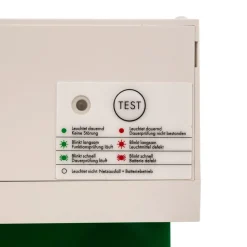 Arcchio LED-nødlys Nevian, oppladbart batteri, plexiglass, 19,8 cm høy