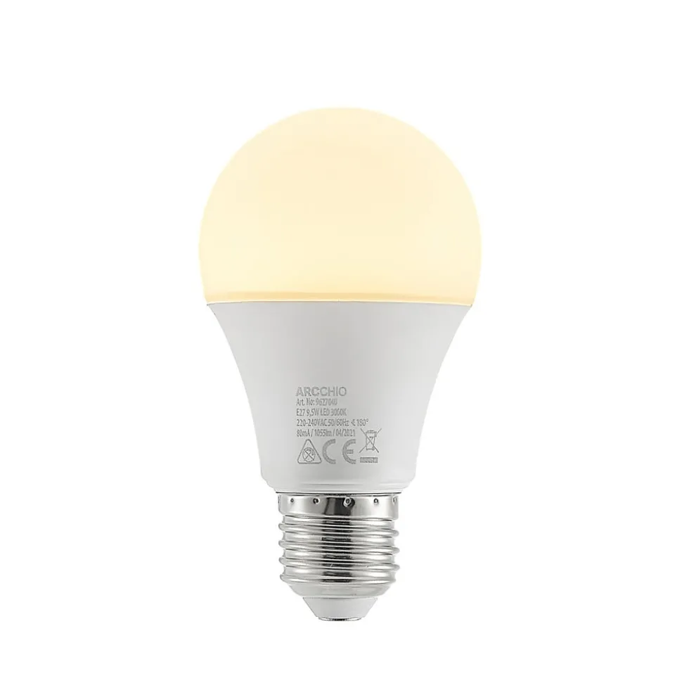 Arcchio LED-pære E27 A60 9,5 W opal 3 000K 1055lm