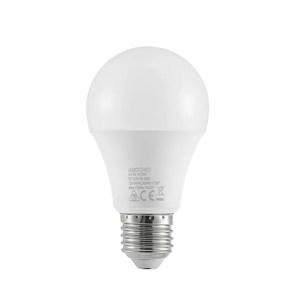 Arcchio LED-pære E27 A60 9,5 W opal 3 000K 1055lm