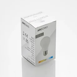 Arcchio LED-pære E27 A60 9,5 W opal 3 000K 1055lm