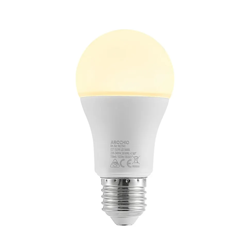 Arcchio LED-pære E27 A60 13,5W opal 3000K 1521lm